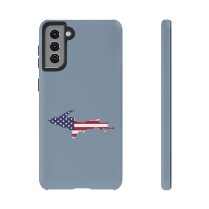 Michigan Upper Peninsula Tough Phone Case (B-24 Liberator w/ UP USA Flag Outline) | Samsung & Pixel Android