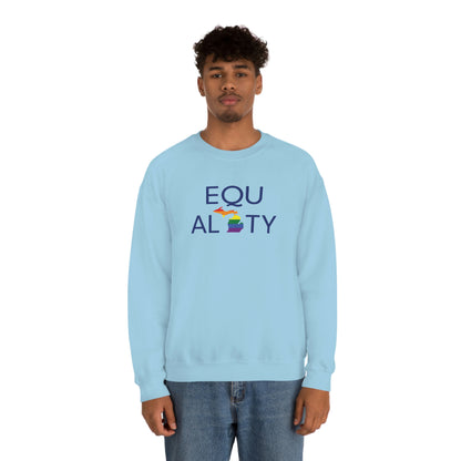 Michigan 'Equality' Sweatshirt | Unisex Standard