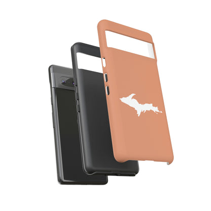 Michigan Upper Peninsula Tough Phone Case (Copper Colored Edition) | Samsung & Pixel Android