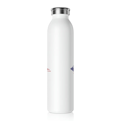 Michigan Upper Peninsula Water Bottle (w/ UP USA Flag Outline) | 20oz Double-Walled