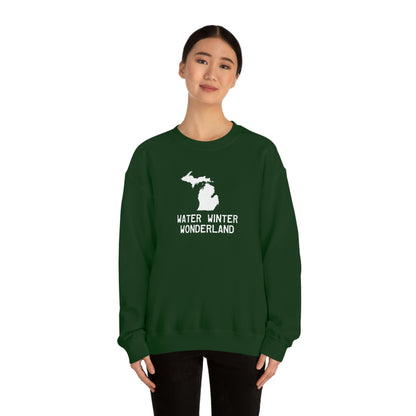 Michigan 'Water Winter Wonderland' Sweatshirt | Unisex Standard