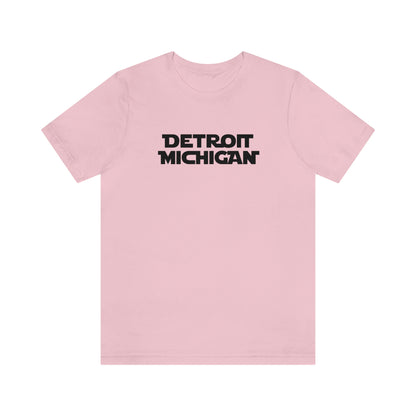 'Detroit Michigan' T-Shirt (1970s Epic Sci-Fi Parody) | Unisex Standard Fit