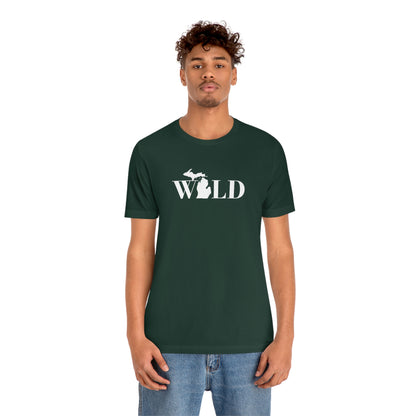 Michigan 'Wild' T-Shirt (Didone Font) | Unisex Standard Fit