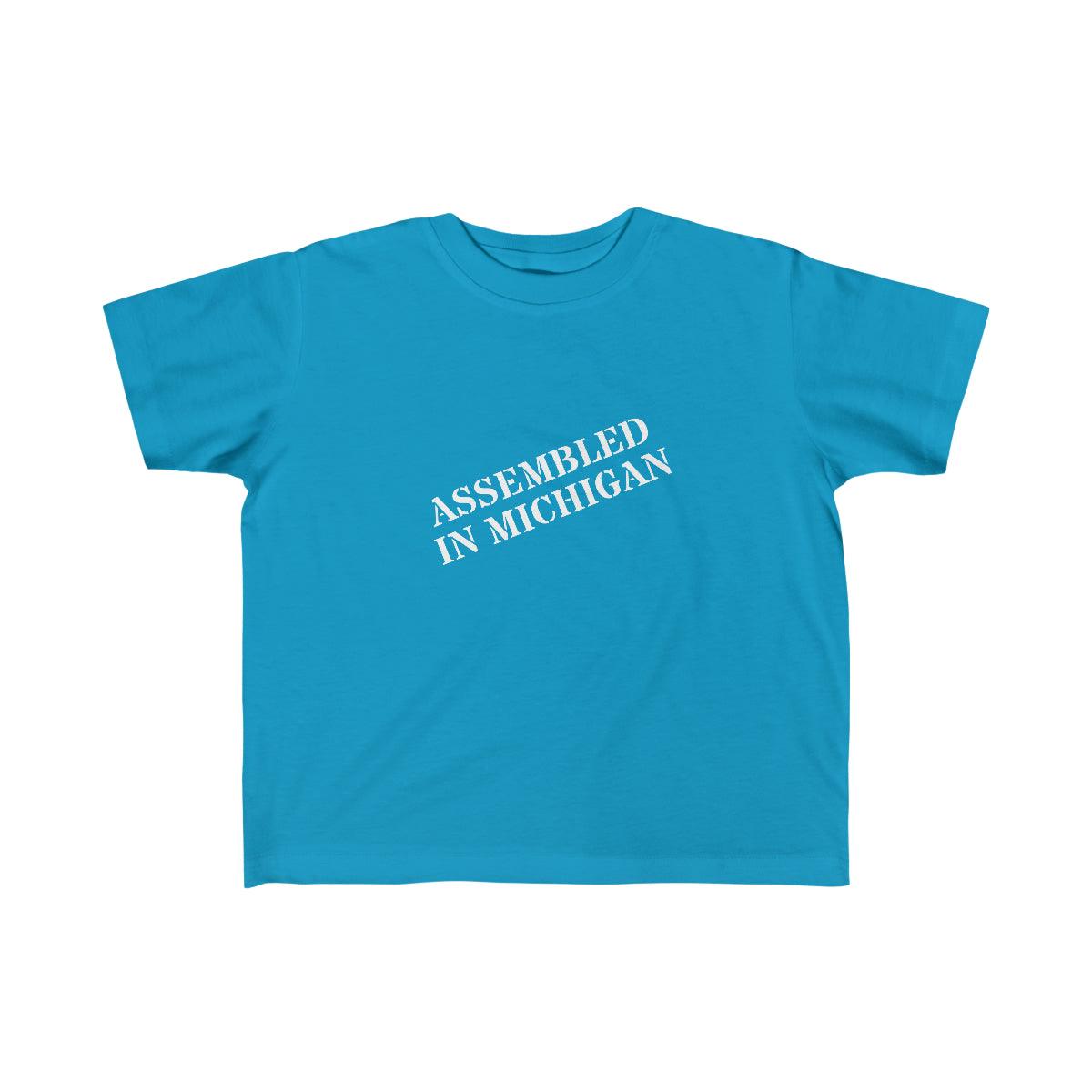 'Assembled in Michigan' T-Shirt | Toddler Short Sleeve - Circumspice Michigan