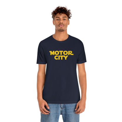 'Motor City' T-Shirt (1970s Epic Sci-Fi Parody) | Unisex Standard Fit