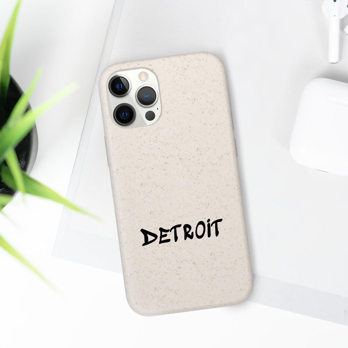 'Detroit' Phone Cases (1980s Hip Hop Font)  | Android & iPhone - Circumspice Michigan