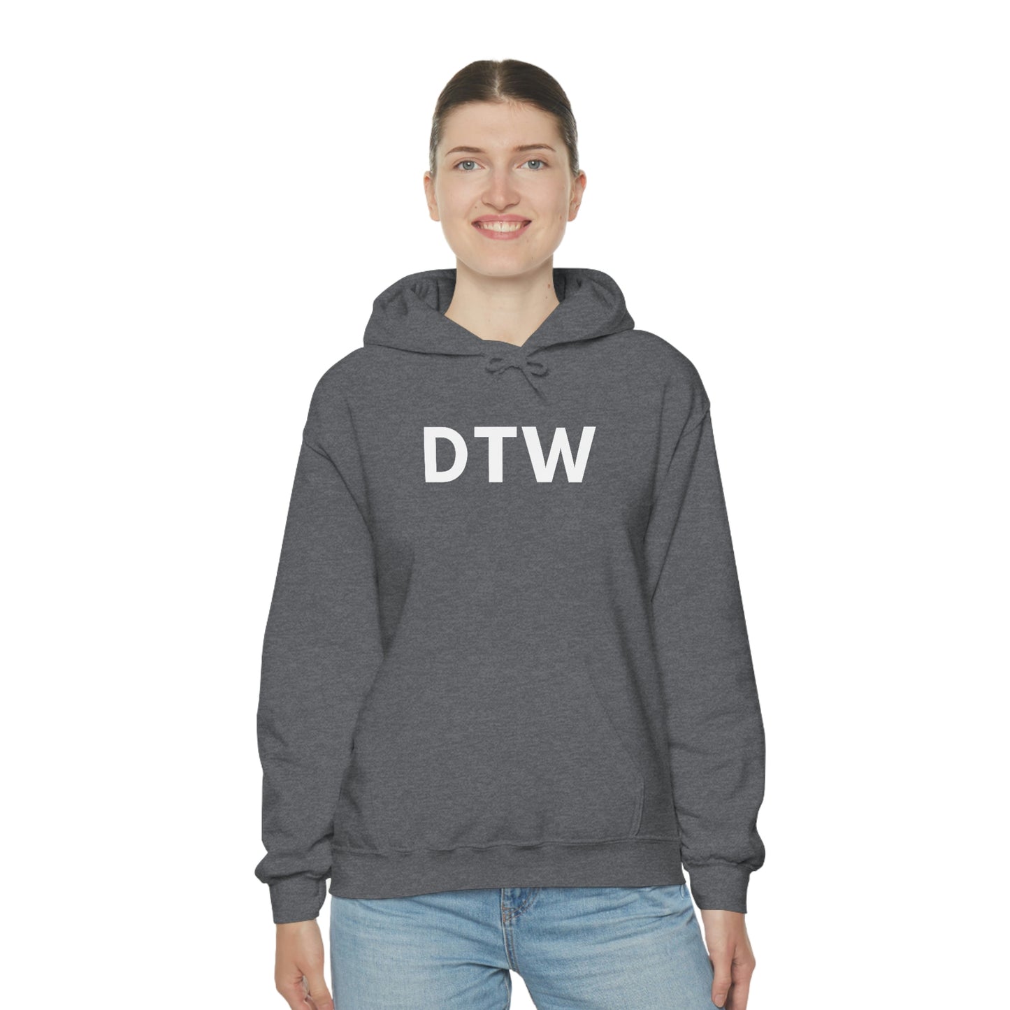 Detroit 'DTW' Hoodie | Unisex Standard