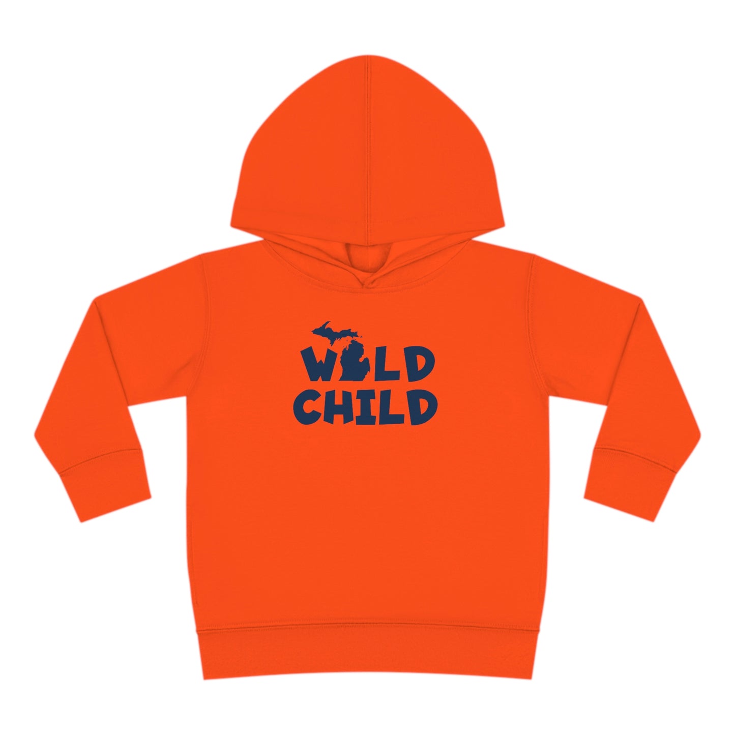 Michigan 'Wild Child' Hoodie (Whimsical Sans Font) | Unisex Toddler