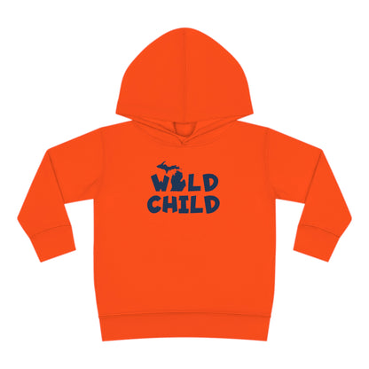 Michigan 'Wild Child' Hoodie (Whimsical Sans Font) | Unisex Toddler