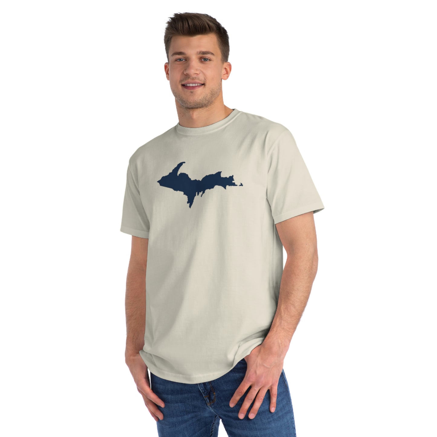 Michigan Upper Peninsula T-Shirt (w/ U.P. Outline) | Organic Unisex