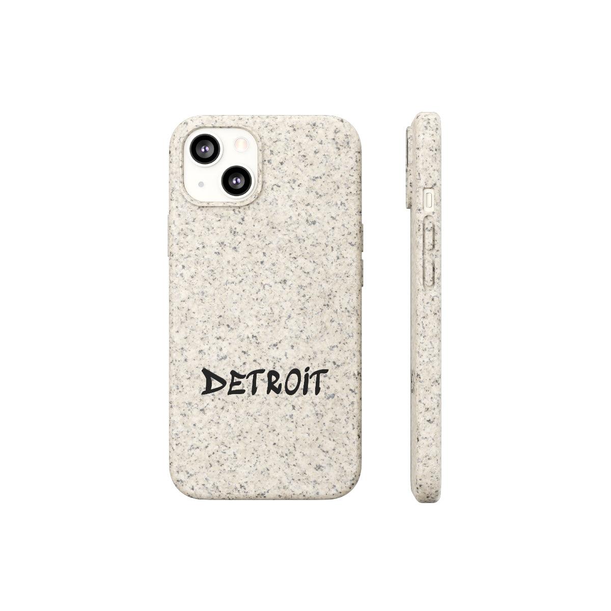 'Detroit' Phone Cases (1980s Hip Hop Font)  | Android & iPhone - Circumspice Michigan