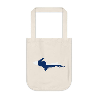 Michigan Upper Peninsula Heavy Tote Bag (w/ UP Finland Flag Outline)