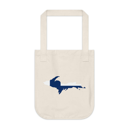 Michigan Upper Peninsula Heavy Tote Bag (w/ UP Finland Flag Outline)
