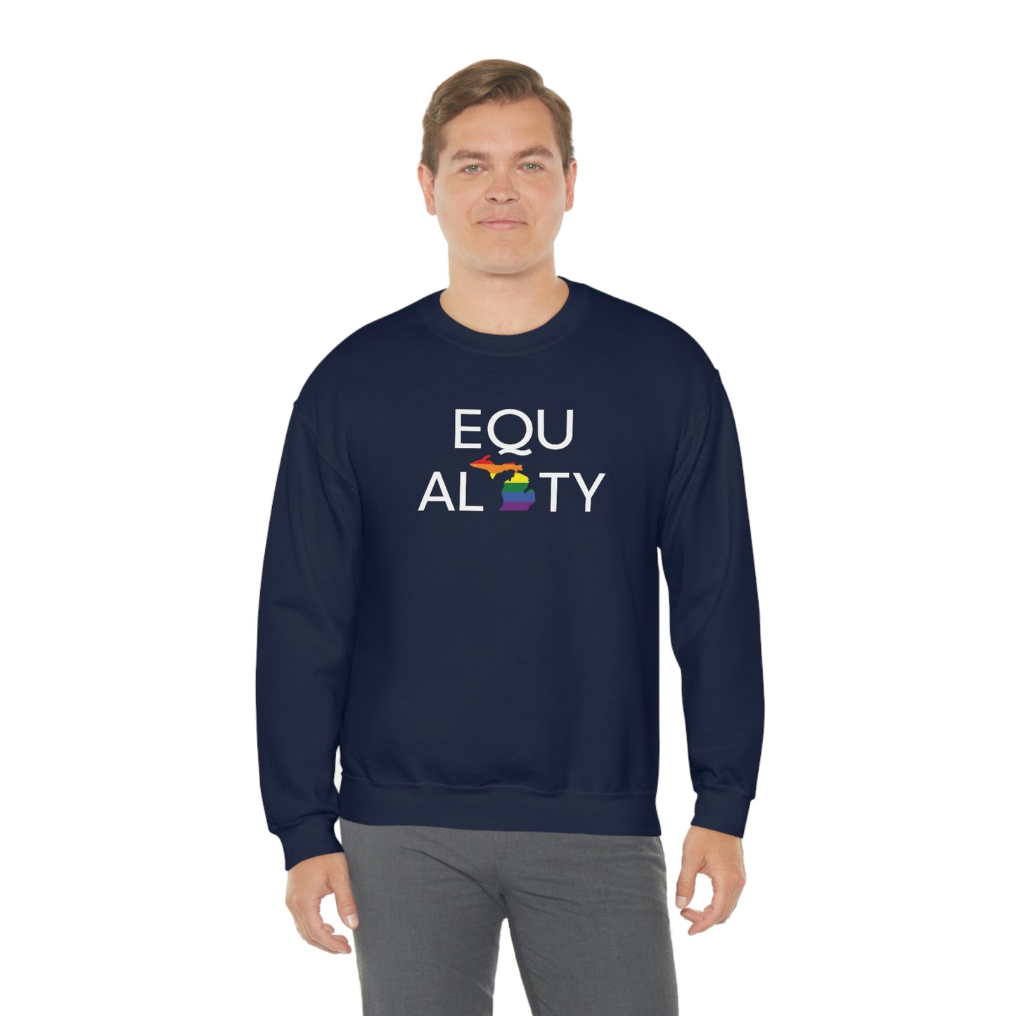 Michigan 'Equality' Sweatshirt | Unisex Standard