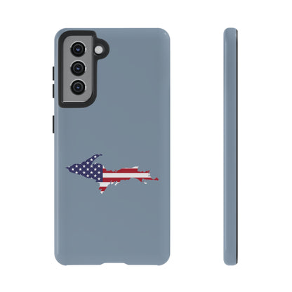 Michigan Upper Peninsula Tough Phone Case (B-24 Liberator w/ UP USA Flag Outline) | Samsung & Pixel Android