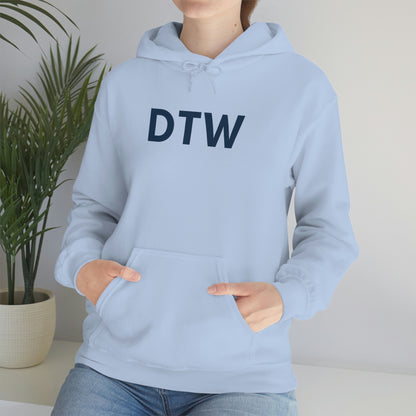 Detroit 'DTW' Hoodie | Unisex Standard