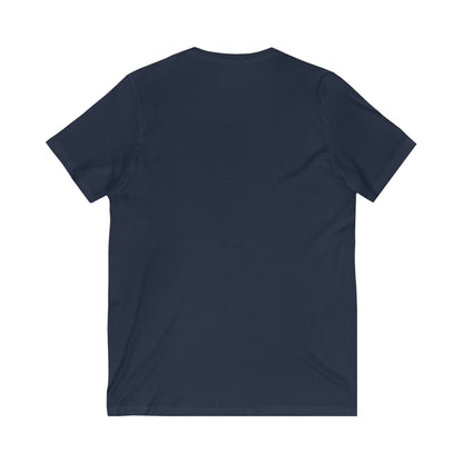 Michigan Upper Peninsula T-Shirt (w/ Azure UP Outline) | Unisex V-Neck