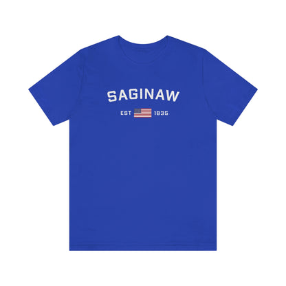 'Saginaw EST 1835' T-Shirt | Unisex Standard Fit