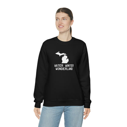 Michigan 'Water Winter Wonderland' Sweatshirt | Unisex Standard