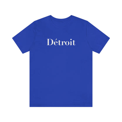 'Détroit' T-Shirt (Didot Font) | Unisex Standard Fit