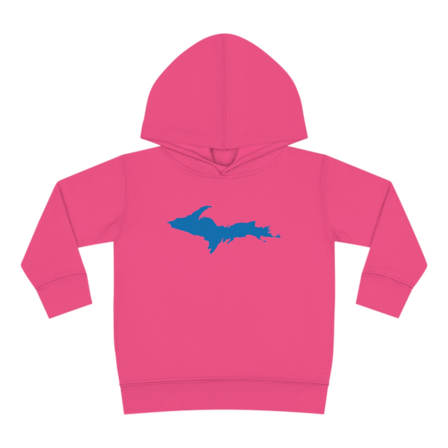 Michigan Upper Peninsula Hoodie (w/ Azure UP Outline) | Unisex Toddler