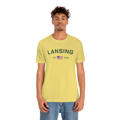 'Lansing EST 1848' T-Shirt | Unisex Standard Fit