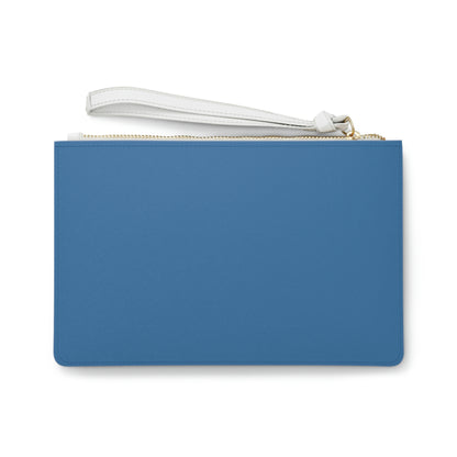 Michigan Upper Peninsula Clutch Bag (Lake Superior Blue w/UP Outline)