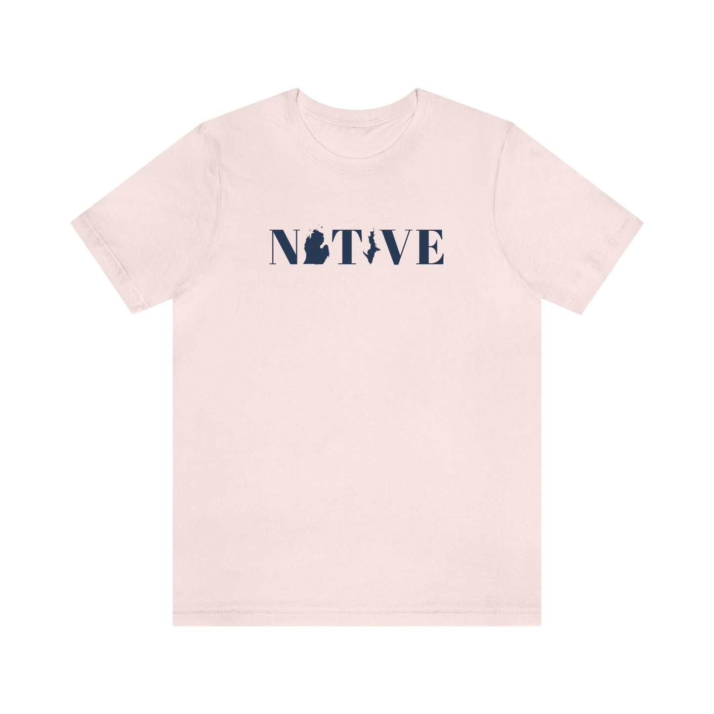 Michigan 'Native' T-Shirt (Didone Font) | Unisex Standard Fit