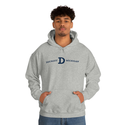 'Detroit Michigan' Hoodie (w/ Old French D) | Unisex Standard