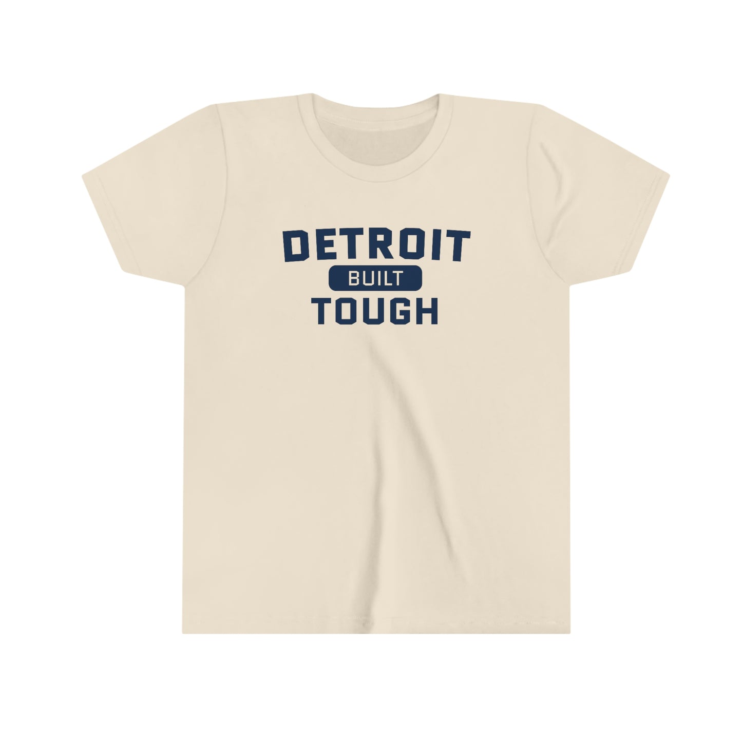 'Built Detroit Tough' T-Shirt | Youth Short Sleeve