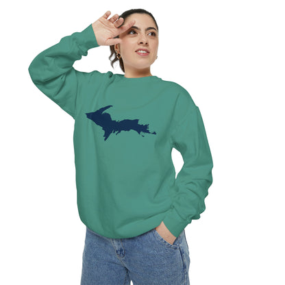 Michigan Upper Peninsula Sweatshirt | Unisex Garment Dyed