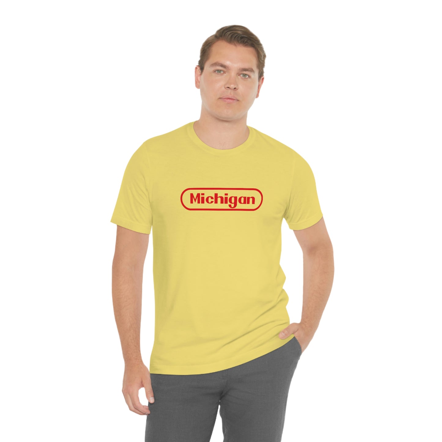 'Michigan' T-Shirt (Video Game Parody) | Unisex Standard Fit