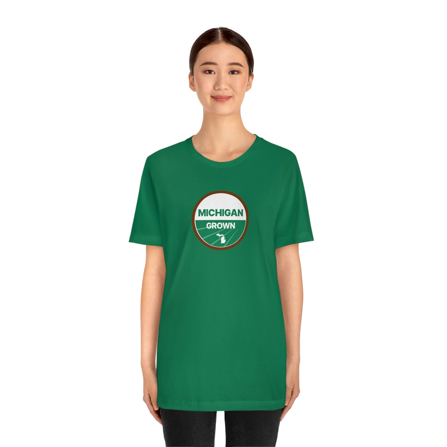 'Michigan Grown' T-Shirt (Agricultural Certification Parody) | Unisex Standard Fit