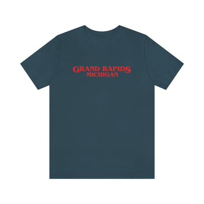 'Grand Rapids Michigan' ' T-Shirt (1980s Drama Parody) | Unisex Standard Fit