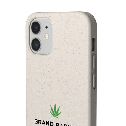 'Grand Rapids' Phone Cases (w/ Cannabis Leaf) | Android & iPhone