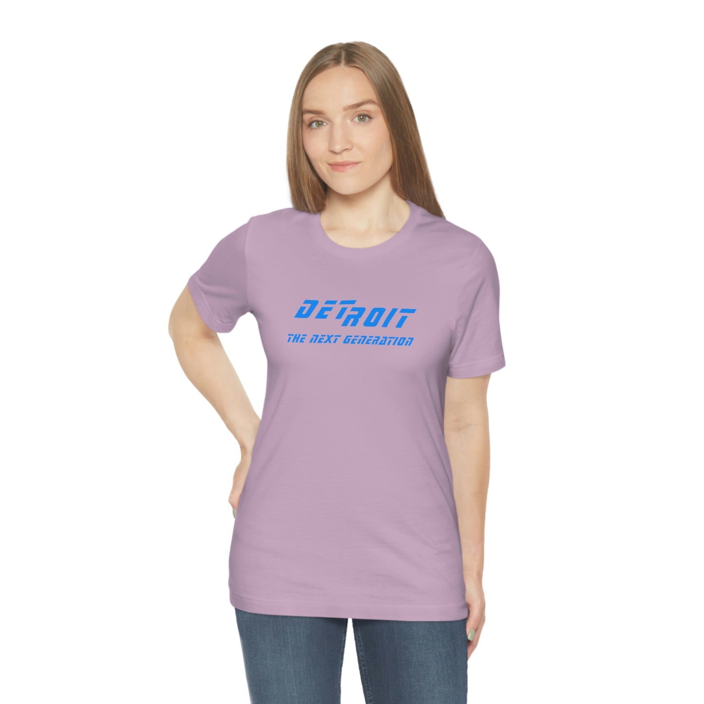 Detroit the Next Generation' T-Shirt (1990s Sci-Fi Parody) | Unisex Standard Fit