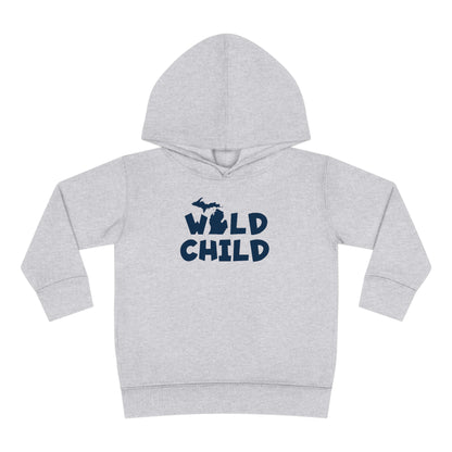 Michigan 'Wild Child' Hoodie (Whimsical Sans Font) | Unisex Toddler