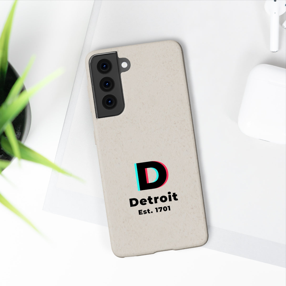 'Detroit Est. 1701' Phone Cases (Social Media Parody) | Android & iPhone