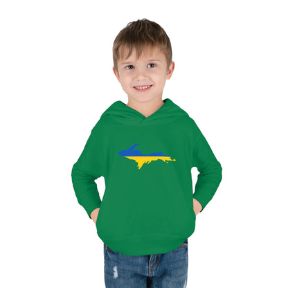 Michigan Upper Peninsula Hoodie (w/ UP Ukraine Flag Outline) | Unisex Toddler