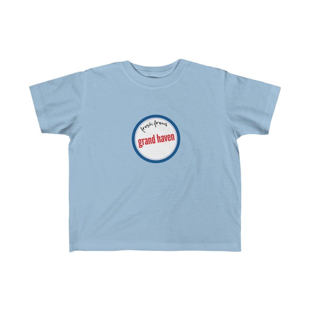 'Fresh From Grand Haven' T-Shirt | Toddler Short Sleeve - Circumspice Michigan