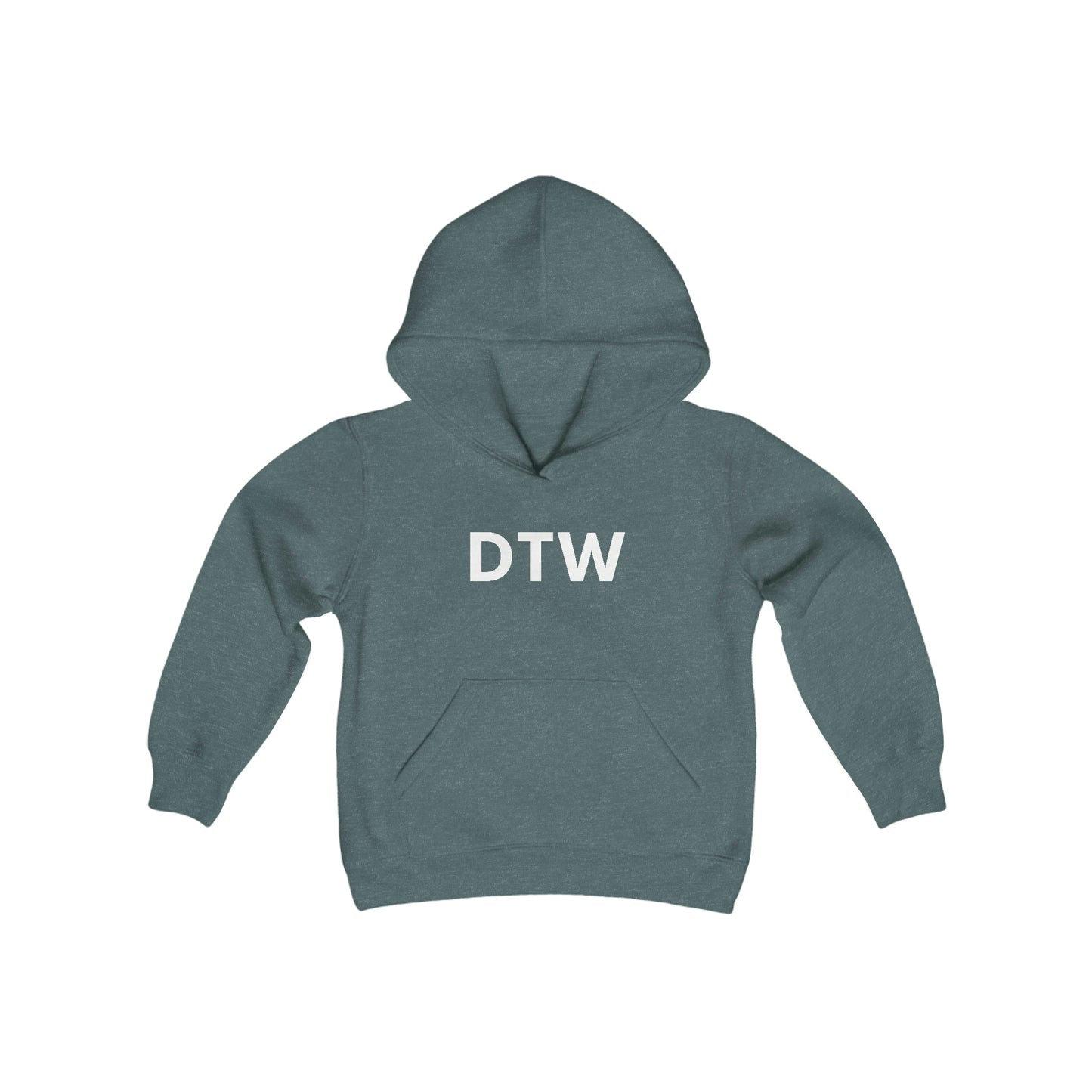 Detroit 'DTW' Hoodie  | Unisex Youth