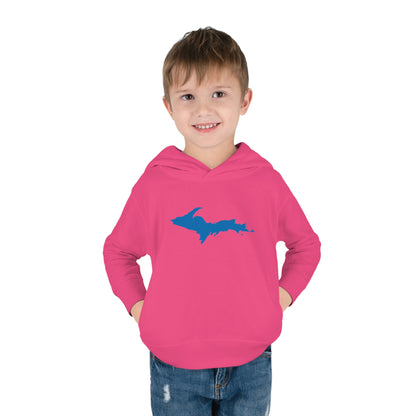 Michigan Upper Peninsula Hoodie (w/ Azure UP Outline) | Unisex Toddler