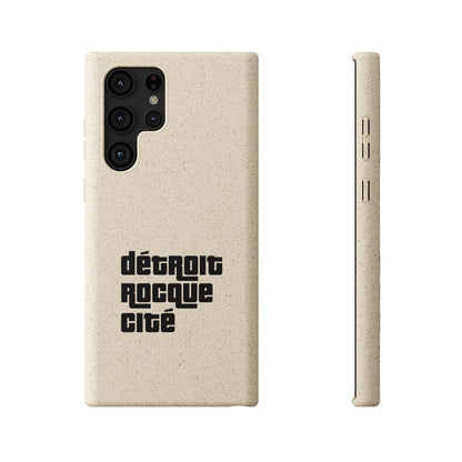 'Détroit Rocque Cité' Phone Cases (1970s Font) | Android & iPhone - Circumspice Michigan