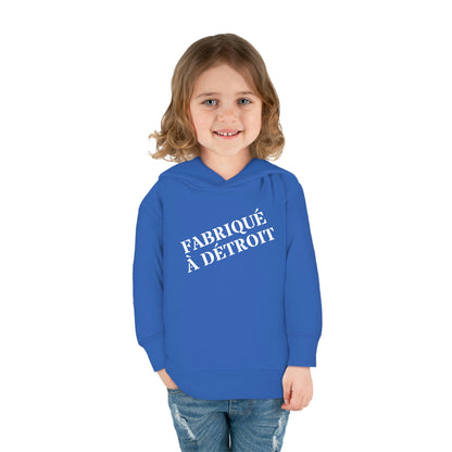 'Fabriqué à Détroit Hoodie | Unisex Toddler