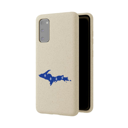 Michigan Upper Peninsula Biodegradable Phone Cases (w/ UP Quebec Flag Outline) | Samsung Android