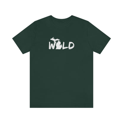 Michigan 'Wild' T-Shirt (Paintbrush Font) | Unisex Standard Fit