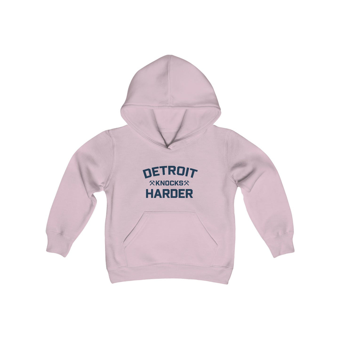 'Detroit Knocks Harder' Hoodie | Unisex Youth