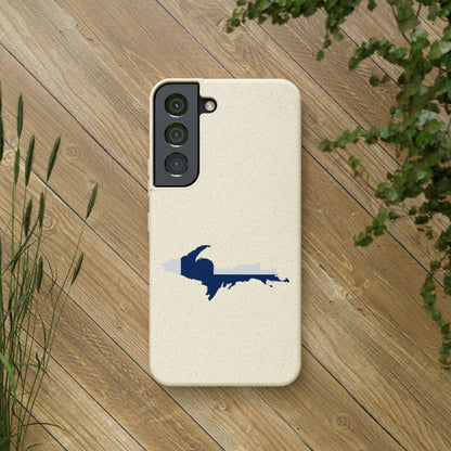 Michigan Upper Peninsula Biodegradable Phone Cases (w/ UP Finland Flag Outline) | Samsung Android