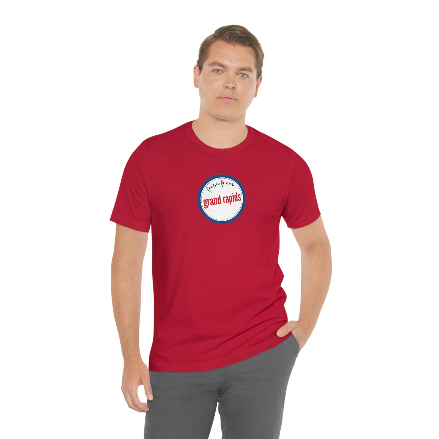 'Fresh From Grand Rapids' T-Shirt (Retail Parody) | Unisex Standard Fit