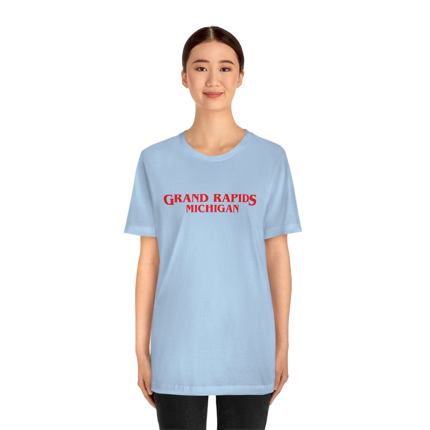 'Grand Rapids Michigan' ' T-Shirt (1980s Drama Parody) | Unisex Standard Fit